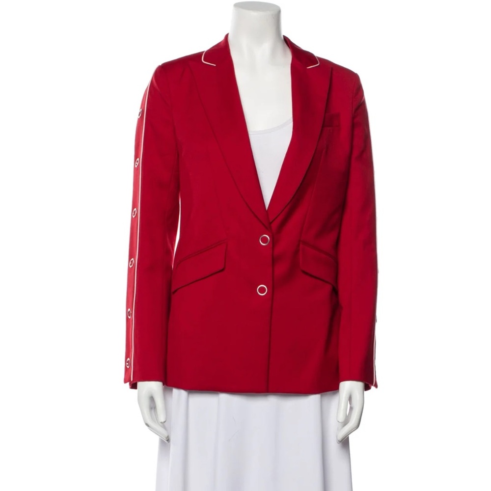 Jonathan Simkhai Vibrant Scarlet Blazer